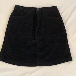 Mini Corduroy Skirt